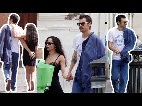 HARRY STYLES ZOË KRAVITZ BACK IN ROME September 12 