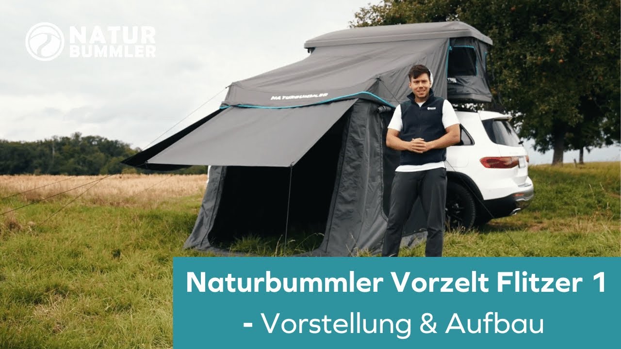Naturbummler Flitzer 1 Vorzelt | Vorstellung & Aufbau