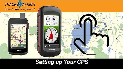 Setting up your GPS, Basic functions of a Garmin GPS unit