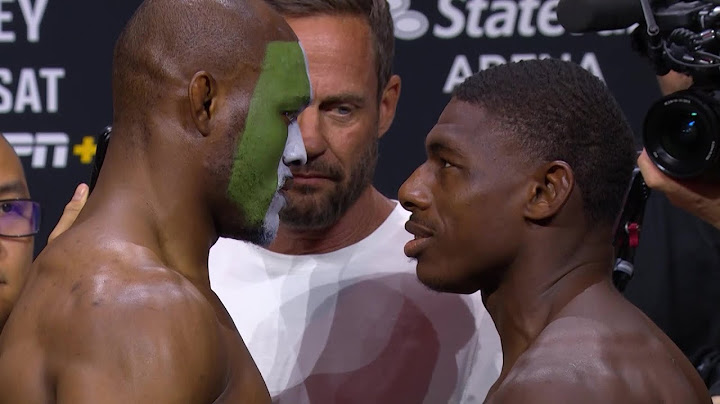UFC Атланта: Битвы взглядов и финальные слова