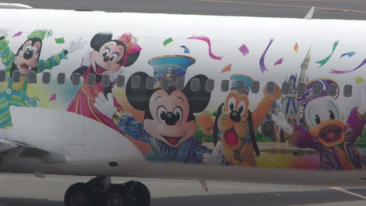 ✈[4K] 祝初便 東京ディズニーリゾート35周年タイアップ セレブ