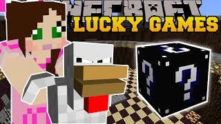 Minecraft: FUNNY EXPLOSIVES CHALLENGE GAMES - Lucky Block Mod - Modded Mini-Game(The Challenge Games begin and we must destroy each other with the Funny Items Mod! Jen's Channel http://youtube.com/gamingwithjen Don't forget to ..., 2016-08-09T00:13:38.000Z)