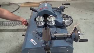 RT Tests Oliver's 7660 Dowel Milling Machine