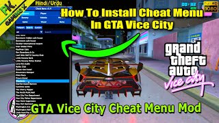 How To install Cheat Menu In GTA Vice City🔥|| Cheat Menu For GTA Vice City😱 || Easy Installation screenshot 3