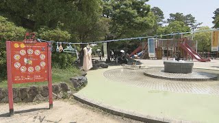 水遊び楽しむ公園に「紙おむつ」の自動販売機 濡れた服を乾かせるスペースも 暑さ対策に強い味方？ 岐阜・大垣市