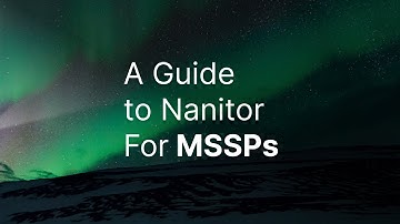 A Guide to Nanitor for MSSPs