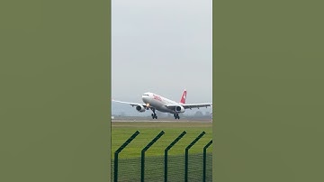 BUTTER MACHINE 🧈 .📍Zurich airport landing . SWISS Airbus A330-300 ✈️