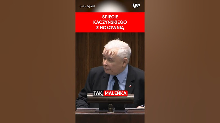 Spięcie Kaczyńskiego z Hołownią w Sejmie