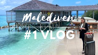 Malediven #vlog1 - Koffer packen, Anreise, Haus Tour #kureduisland