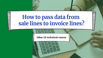 How to pass data from sale lines to invoice lines | Odoo Development