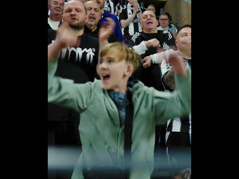 A packed St Jame's Park awaits #championsleague