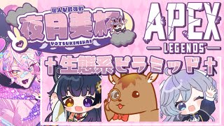 【APEXカスタム本番】初めてのカスタム本番‼【鹿目もみじ/出口貞夫/成海ゆらら】#夜月美杯