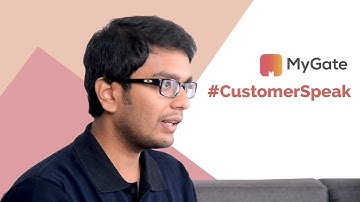 MyGate #CustomerSpeak - Rohit Ramasubramanian