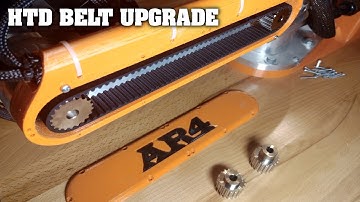 AR4 MK3 6 DIY 6 axis robot arm - HTD timing belt upgrade