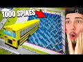 AUTO VS. 1000 SPIKES?! (BeamNG Mods #06)