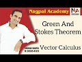 Green And Stokes Theorem In Vector Calculus