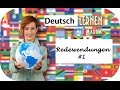 Redewendungen #1 Wortschatz Deutsch Prüfung B1 B2 C1