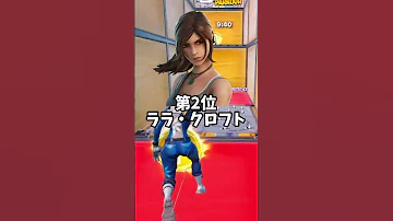 もう2度と手に入らない バトルパスの神スキンTOP3 フォートナイト Shorts 