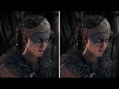 Hellblade: Senua's Sacrifice Graphics Comparison: PS4 vs. PS4 Pro