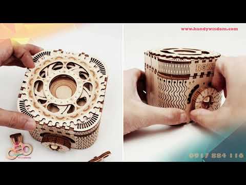 Video Handy Wisdom - Mô hình gỗ chuyển động cơ học - YouTube
