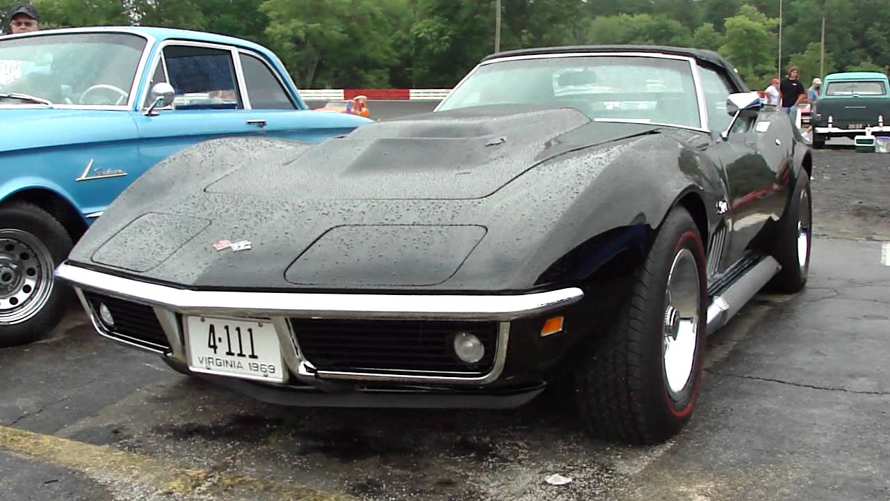 69 CORVETTE ROADSTER 427 4-SPEED * SIDE PIPES * RED LINE ...