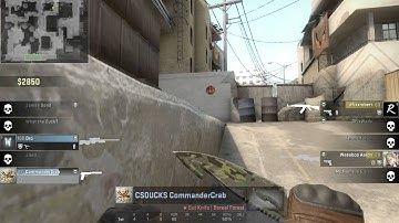 CS:GO - No ammo knife clutch