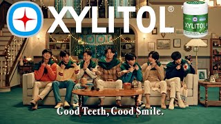 BTSが7⼈揃って仲良く編み物！？　ロッテ キシリトールTVCM「XYLITOL×BTS Smile Winter篇」