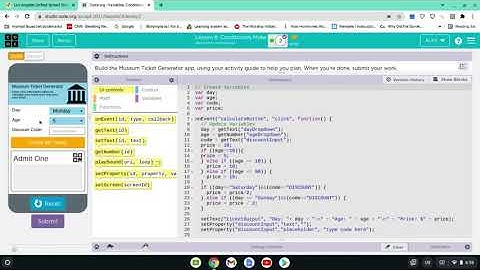 Museum Ticket Generator