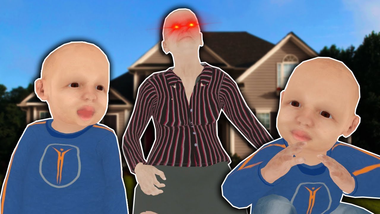 Two Babies Troll The Evil Granny Granny Simulator Multiplayer Update Youtube - granny simulator beta roblox