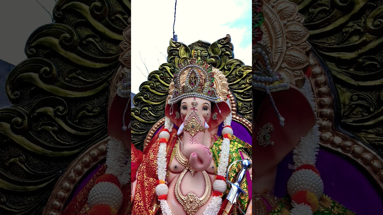 Ganpati bappa morya #love #village #minivlog #shortvideo #viralvideo #bhakti