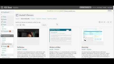 How to add a theme to wordpress (without FTP) in seconds!