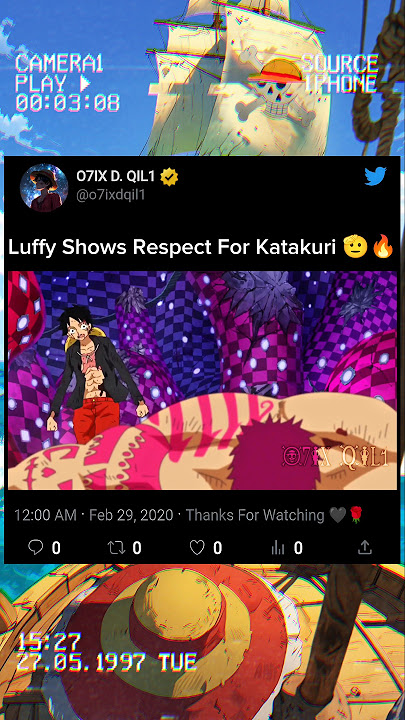 Luffy Shows Respect For Katakuri 🫡🔥