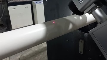 Laser marking machine for Plastic  (PVC, HDPE) pipe industry.