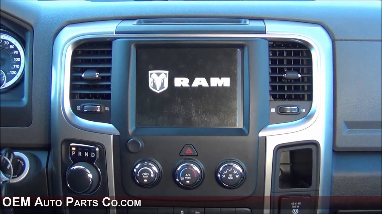 2010 dodge ram 1500 radio upgrade