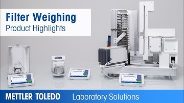 Filter Weighing Solutions - Gravimetric Determination of Particulate Matter (PM)