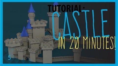 Low Poly Blender Tutorial: A Castle!