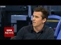 Joey Barton calls UKIP "one of four ugly girls" on Question TIme - BBC News