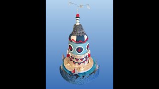 Moving Nautical Baby Shower Novelty Cake Decorating How-to Video Tutorial Part 5