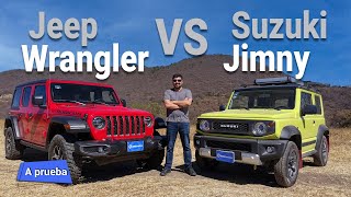 Suzuki Jimny VS Jeep Wrangler - ¿Cuál es el mejor todoterreno? | Autocosmos