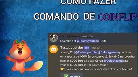 Comando de coinflip #3 - Bot Designer for Discord