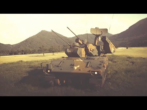 ROK Army - Biho 2 Self-Propelled Gun & Missile Air Defence Armoured Vehicle [1080p]