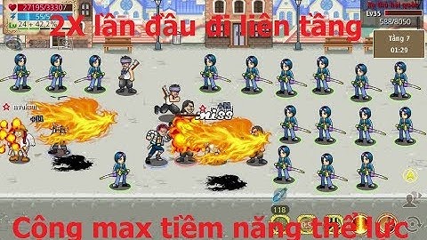 Hải Tặc Tí Hon - Xạ thủ 2x cộng max tiềm năng thể lực đi liên tầng Làng Sirup :v