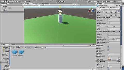Unity First Person Character Controller