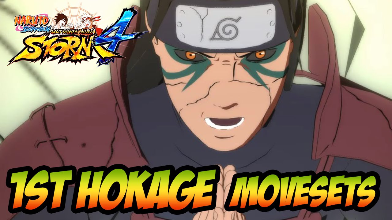 Naruto Ultimate Ninja Storm 1-4 - 1st Hokage Movesets [+DLC] 