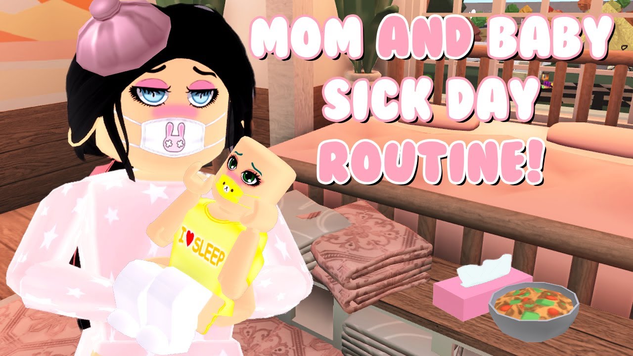 roblox bloxburg mom baby sick day routine pakvimnet hd