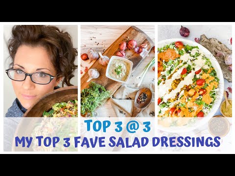 My Top 3 Favorite Salad Dressings With Recipes Raw Food Vegan