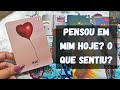 Pensou em mim hoje? o que sentiu? 81998966126