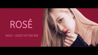 Video thumbnail of "ROSÉ SOLO from BLACKPINK Light Up the Sky"
