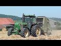 Landb. Crombez - Heuvelland  - John Deere 4255 - John Deere 550