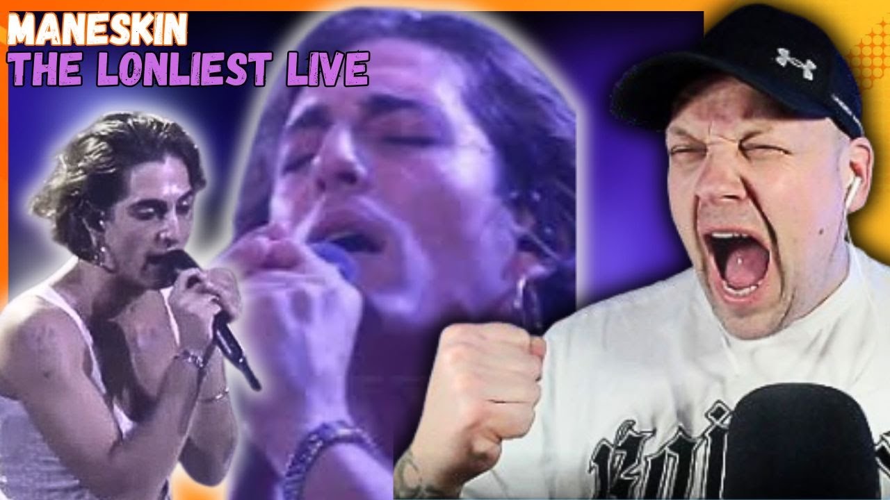 That Guitar Solo!! - MANESKIN Rock Out A Paris Gig With The Lonliest! [ Reaction ]